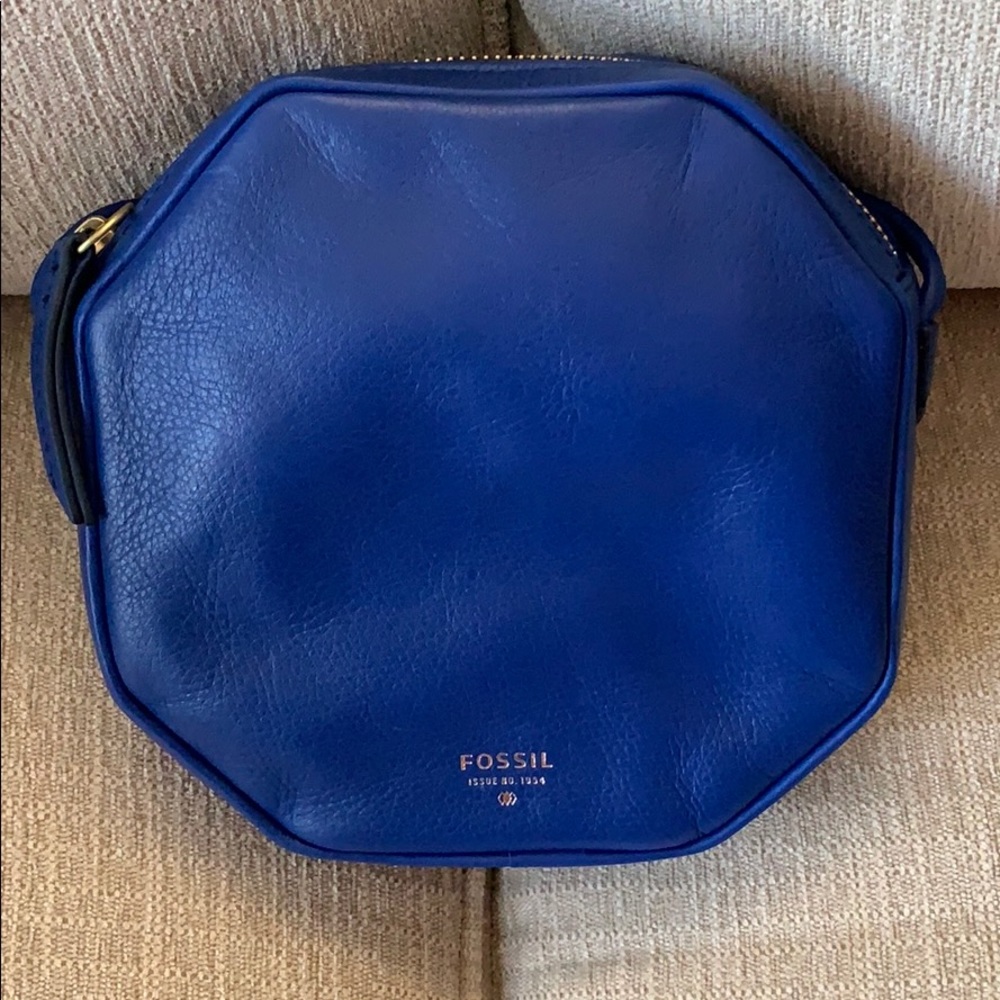Fossil Jules Octagon Sapphire Handbag